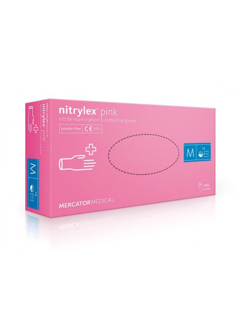 Nitrylex  Pink        XS 100db púdermentes,A100
