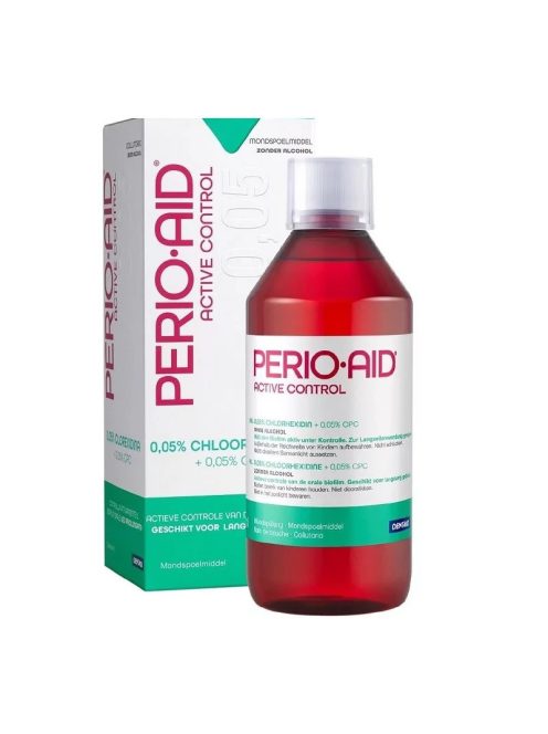 Perio Aid Active Control 0,05% szájvíz 500ml  81492