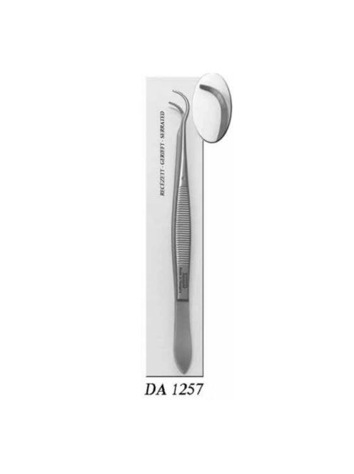Csipesz DA1257 fogászati,recés 16cm