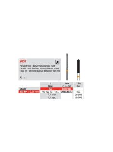 Edenta 2637.103.023 Ti paralel round