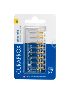   Curaprox CPS 09 Prime 8db sárga fogköztisztító kefe,0,9/4mm