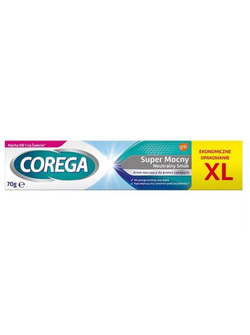 Corega ízmentes műfogsorrögzítő 81594 70gr XL krém
