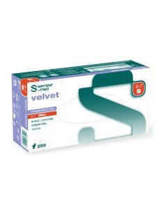 Sempercare Nitril Velvet   S 200db,Latex és púdermentes