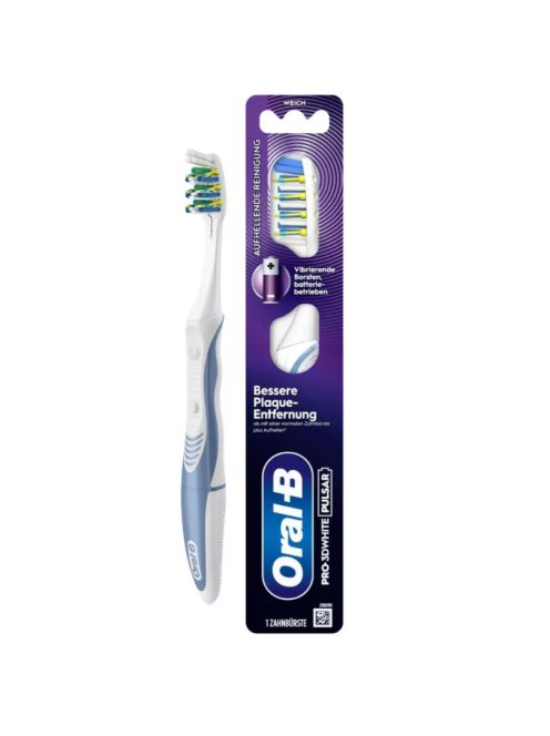 Oral-B Pulsar Pro-3DWhite fogkef Soft nem cserélhető elemes 81357