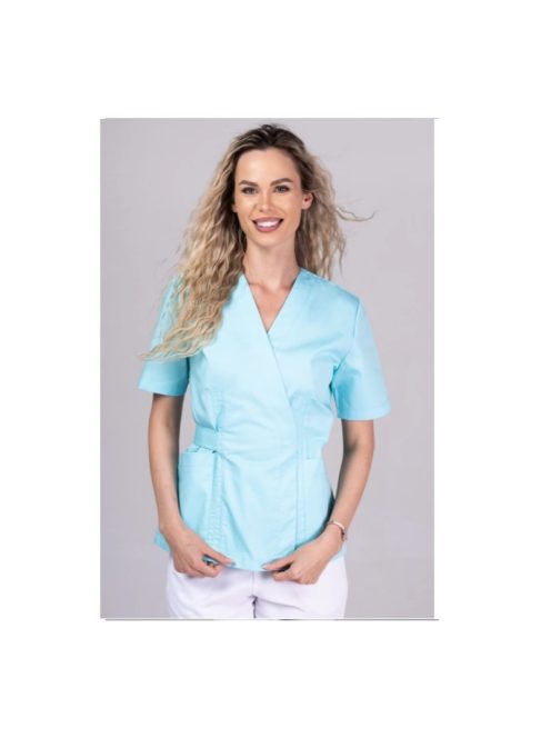 TAG Spandex Kimono     XS  7 aqua,átkötős,DeLuxe